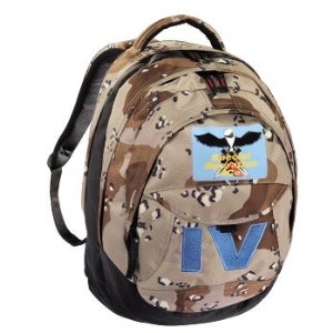 HAMA Schools out Schulrucksack Camouflage Brown Hama School´s out Schulrucksack Camouflage Brown