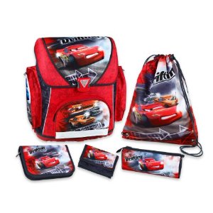 Schulranzen Disney Undercover CA 10825 Cars Cars Schulranzen Set Undercover 5 teilig