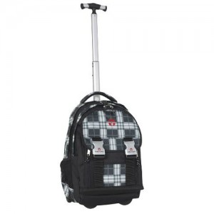 TAKE IT EASY Schulrucksack Trolley PLAID Ranzen 300x300 Take ist Easy Schulrucksack Trolley Plaid Ranzen schwarz grau 